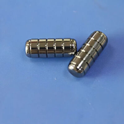 Precision Ground Arc Groove Tungsten Carbide Shaft Wear Resistant Tungsten Carbide Grooved Cylinder