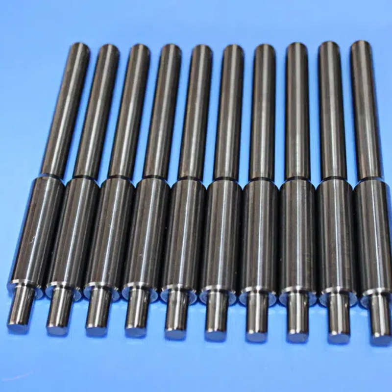Tungsten Carbide Needle Valve Stems with HRA 89-92 Hardness & Mirror-Polished Finish for Precision Flow Control