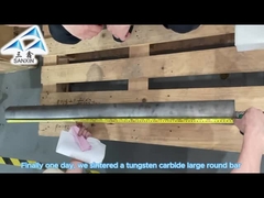 Super Large Tungsten Carbide Round Bar Sintering and Processing