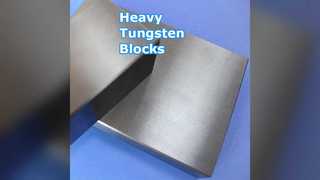 Tungsten Alloy Block Anti Vibration