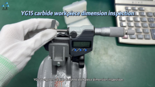 YG15 Tungsten Carbide Blocks Precision Processing & Dimension Inspection